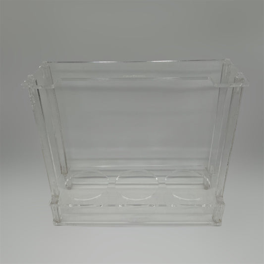 Supporto a tavolo per contenitori e pompa dosometrica