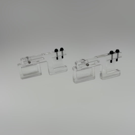 Supporti per barre con aggancio a plafoniera