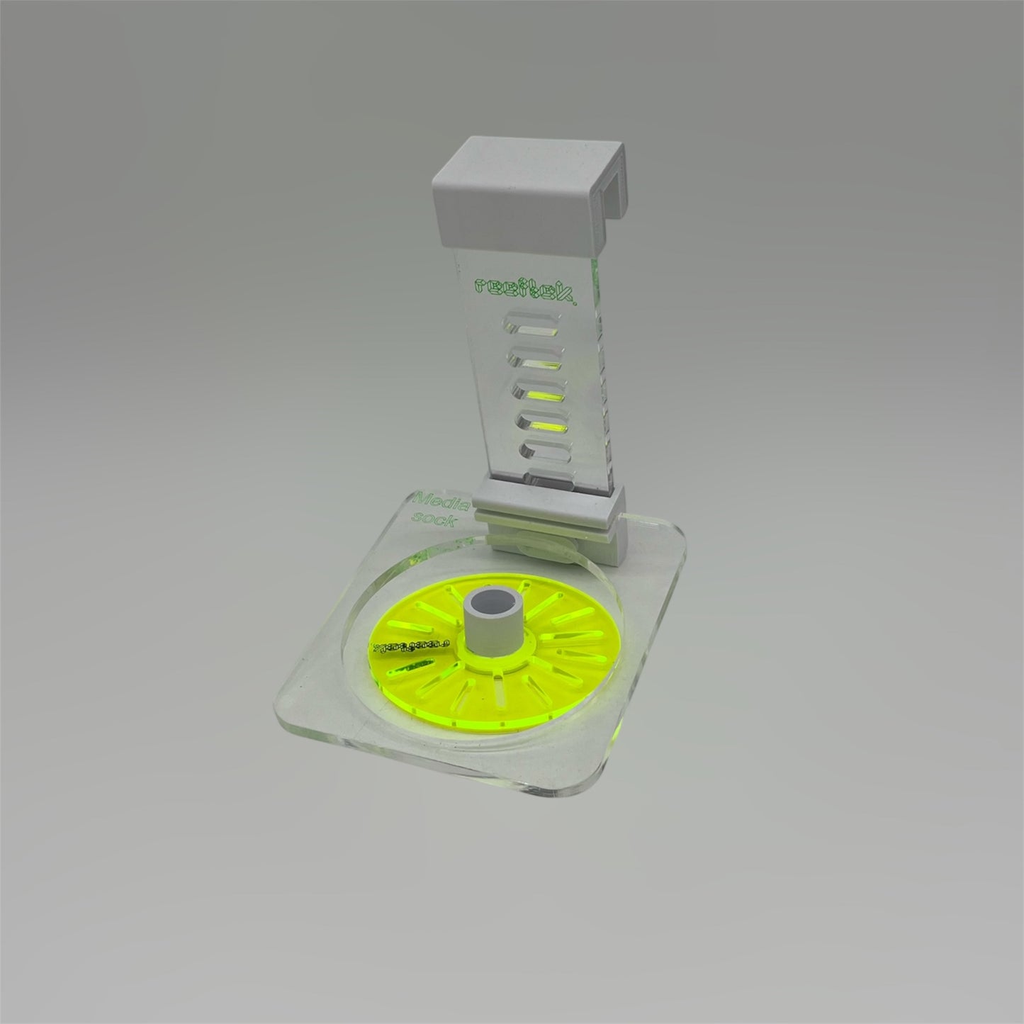 Supporto per calza filtrante con carboni o resine