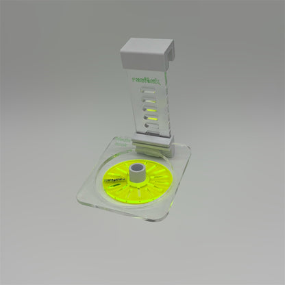 Supporto per calza filtrante con carboni o resine