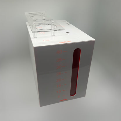 Refill compartment for osmosis water
